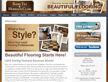Tablet Screenshot of barretile.com